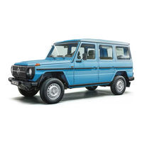 Italeri Mercedes Benz G-230 Manual