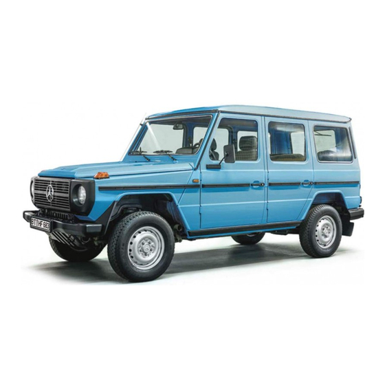 Italeri Mercedes Benz G-230 Manual