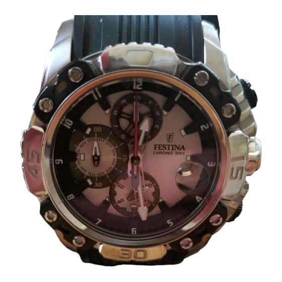 Festina IFM6S10 Manual De Instrucciones