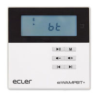 Ecler essentials eWAMPBT+ Manual De Usuario