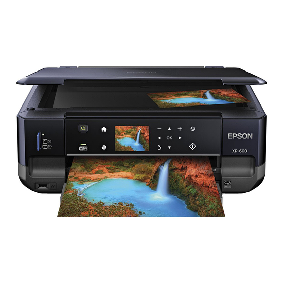 Epson XP-600 Serie Manual Del Usuario