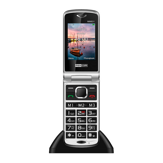 Maxcom MM831 Manual De Usuario
