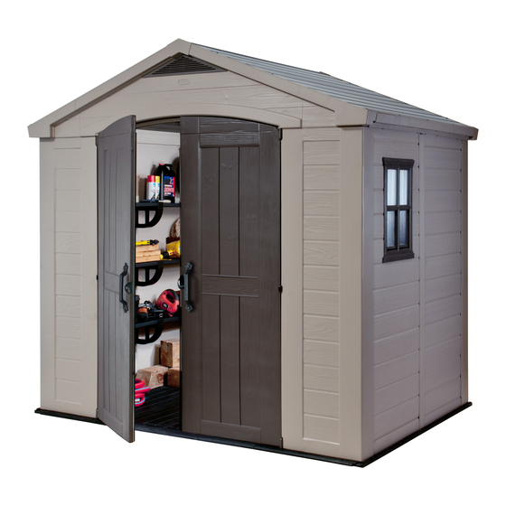 Keter FACTOR 8x6 Instrucciones De Montaje