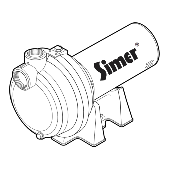 Simer 3410P Manual Del Usuario