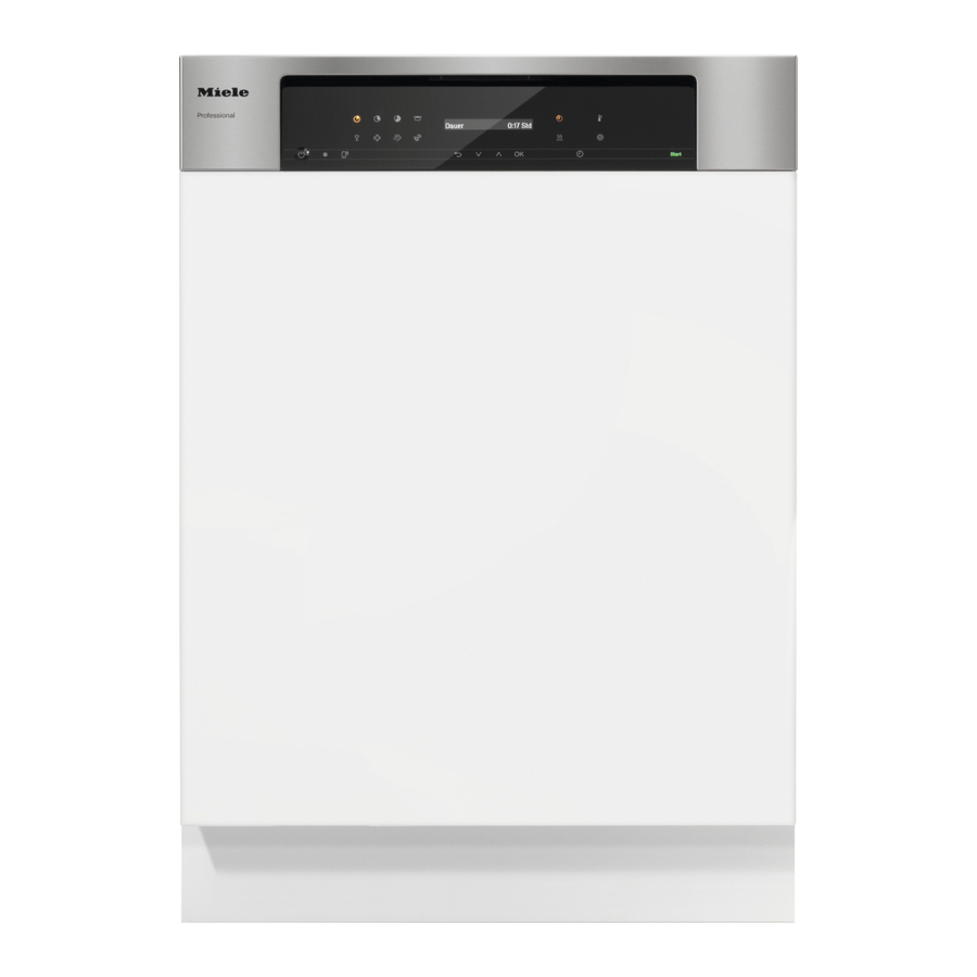 Miele PFD 101 Instrucciones De Manejo