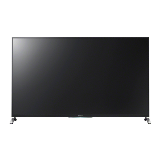 Sony Bravia KDL-55W955B Guía De Referencia