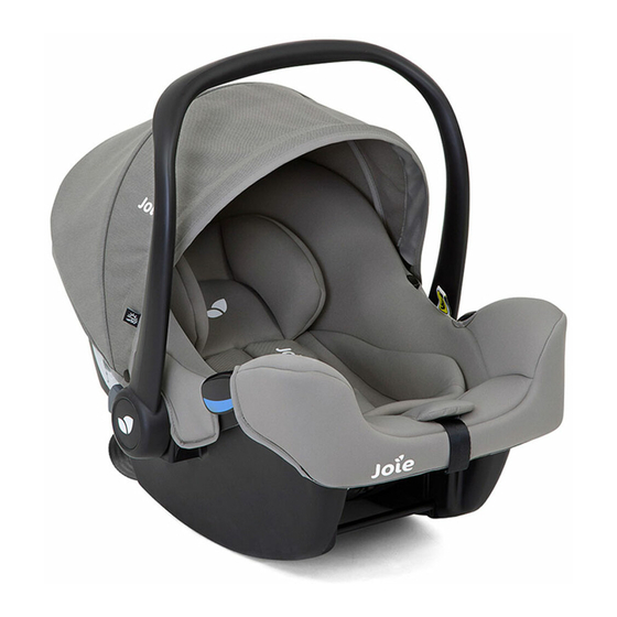 Joie i-Snug Manual De Instrucciones