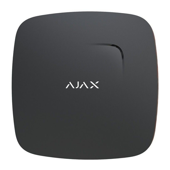 AJAX FireProtect Plus Manual De Usuario