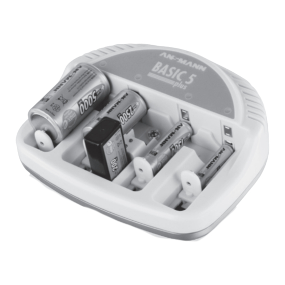ANSMANN BASIC 5 PLUS Instrucciones De Manejo