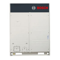 Bosch CLIMATE 5000 VRF RDCI12/33-3 Manual De Instalación