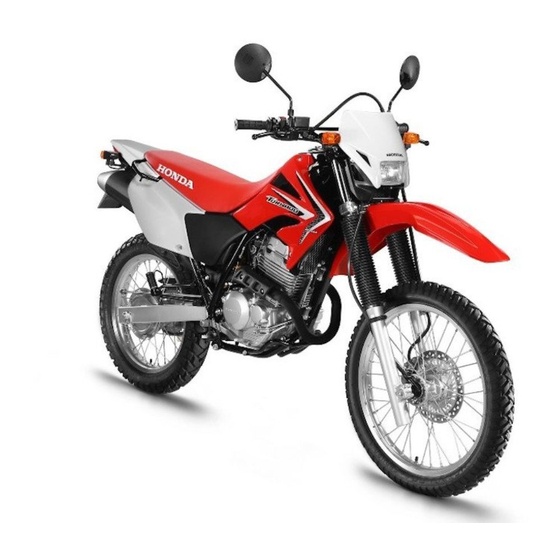 Honda XR250 Tornado 2017 Manual Del Propietário