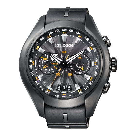 Citizen H909 Manual De Instrucciones