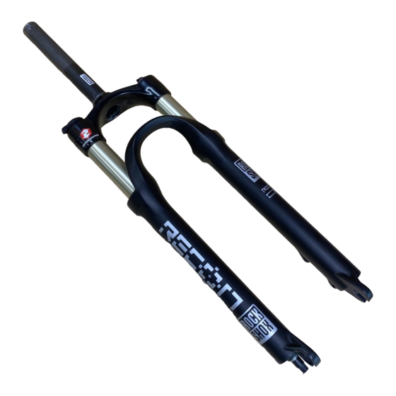 SRAM RockShox RECON 351 Manual Del Usuario