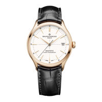 Baume & Mercier Hampton 65732 Manual Del Usuario