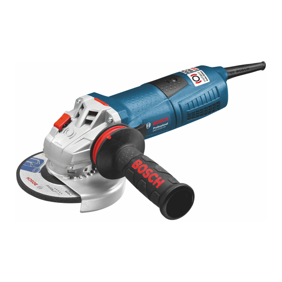 Bosch GWS 13-125 CIX Professional Manuales