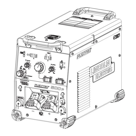Linkoln Electric FLEXTEC 500 Manual Del Operador