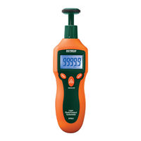 Extech Instruments RPM33 Guia Del Usuario