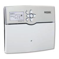 Resol DeltaSol MX Manual Para El Instalador Especializado