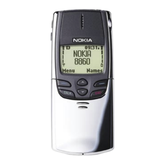 Nokia 8860 Manual Del Usuario