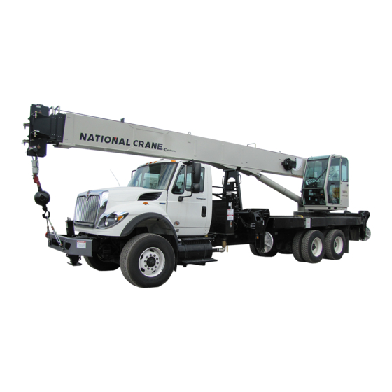 Manitowoc National Crane 1400A Manual De Servicio