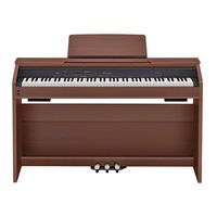 Casio Privia PX-860 Guia Del Usuario