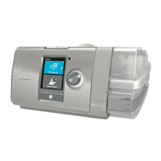 ResMed AirCurve 10 CS PACEWAVE Guia Del Usuario