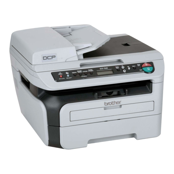 Brother DCP-7040 Manuales