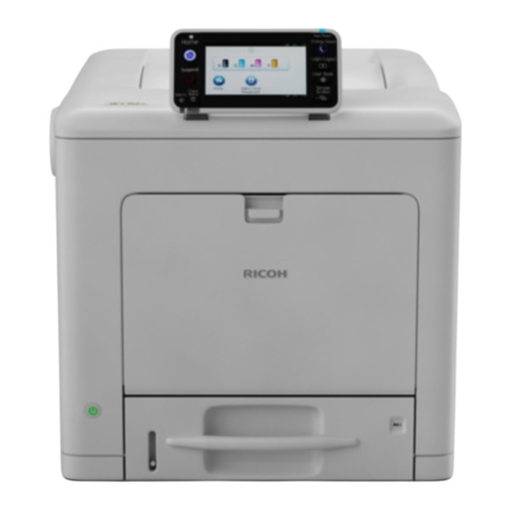 Ricoh SP C352DN Manual De Instrucciones