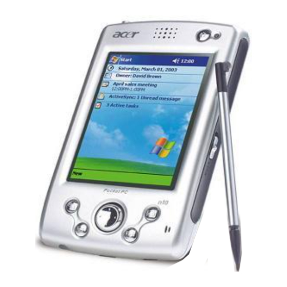 Acer n10 Guía Rápida