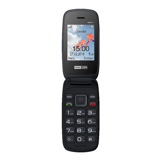 Maxcom MM817 Manual De Usuario