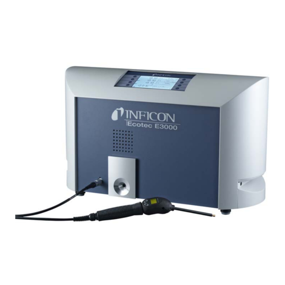 Inficon Ecotec E3000 Traduccion Del Manual De Instrucciones Originale