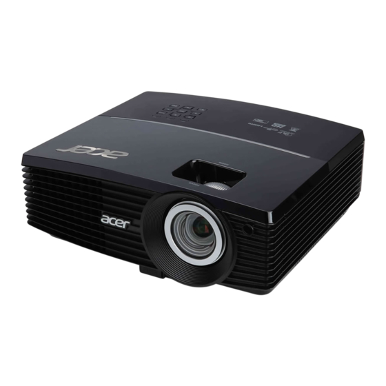 Acer P5307WB Manual De Instrucciones