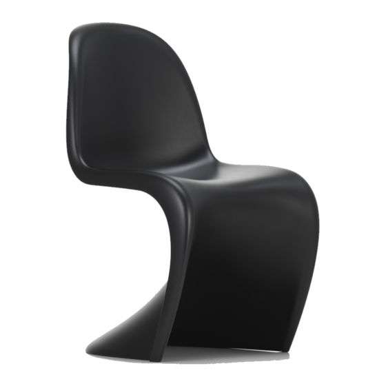 vitra. Panton Chair Instrucciones De Uso