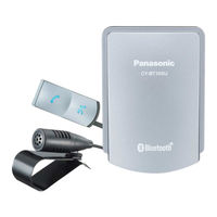 Panasonic CY-BT100U Manual De Instrucciones