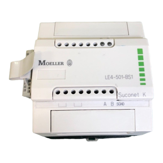 Eaton Moeller LE4-501-BS1 Instrucciones De Montaje
