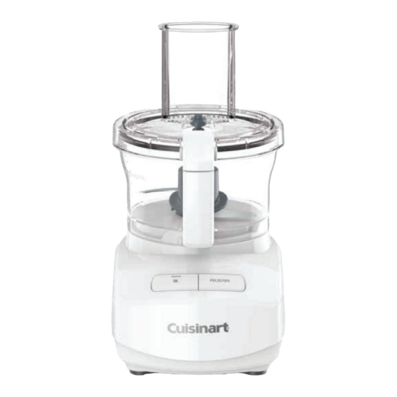 Cuisinart FP-7 Serie Manual De Instrucciones Y Libro De Recetas