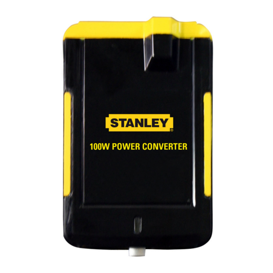 Stanley 100W Inverter Manual De Instruccion