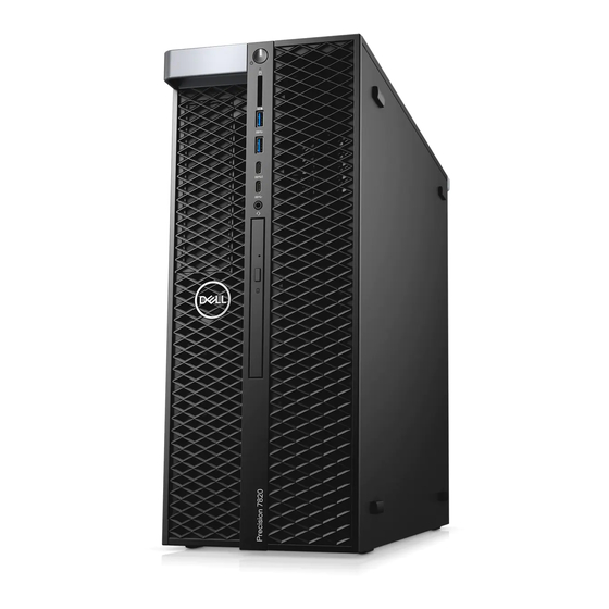 Dell Precision 7820 Tower Guia De Inicio Rapido