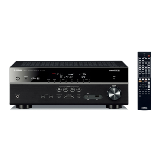 Yamaha RX-V577 Guia De Conexion A Red Inalambrica
