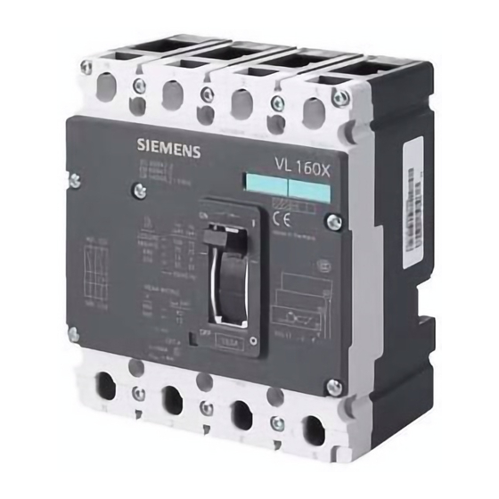 Siemens SENTRON 3VL9300-8LC00 Instructivo