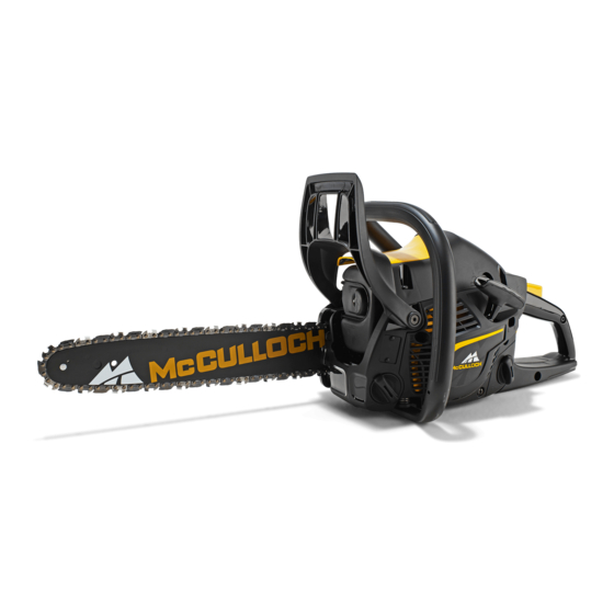 McCulloch CS 380 Manual De Instrucciones