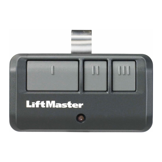 LiftMaster 890MAX Guia De Inicio Rapido