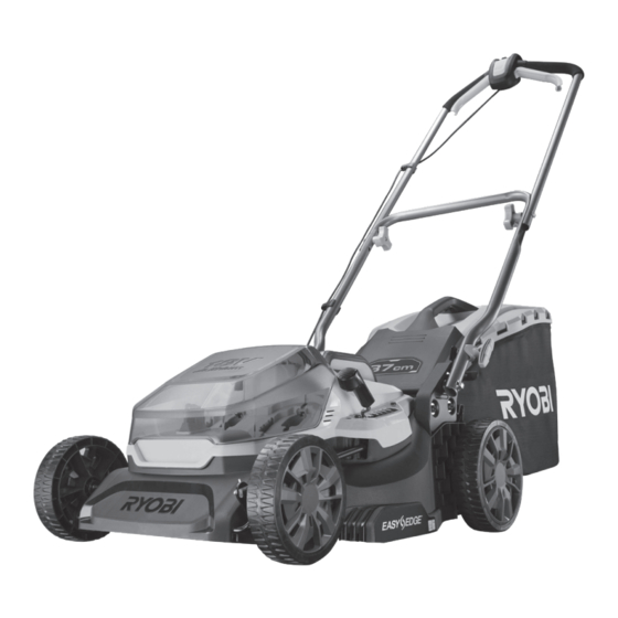 Ryobi RY18LM37A Traducción De Las Instrucciones Originales
