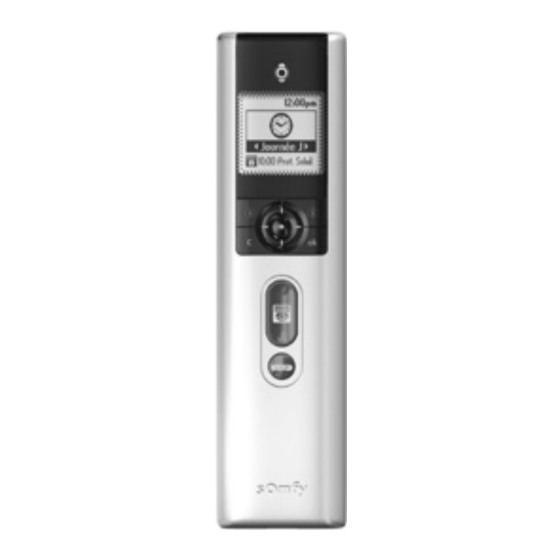 SOMFY Impresario Chronis io Guia De Instalacion