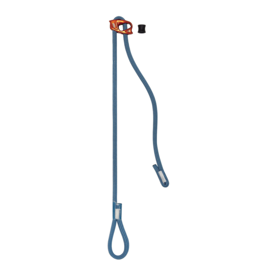 Petzl CONNECT ADJUST Manual De Instrucciones