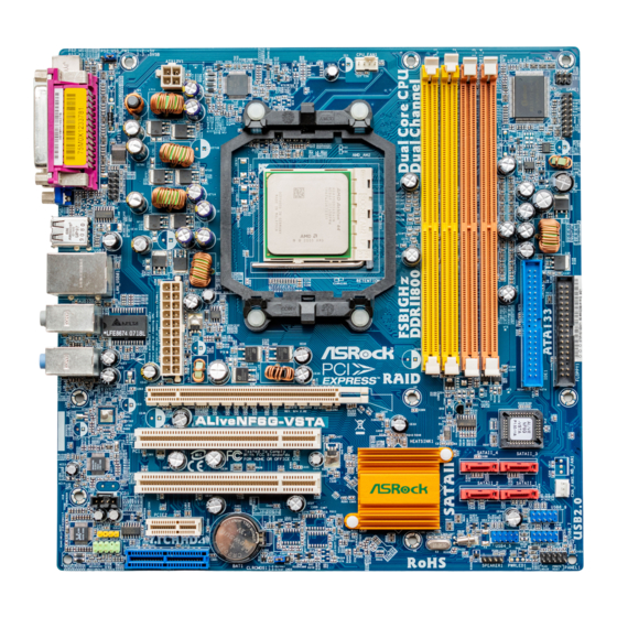 ASROCK ALiveNF6G-VSTA Instrucciones De Instalación Y Manual Del Usuario