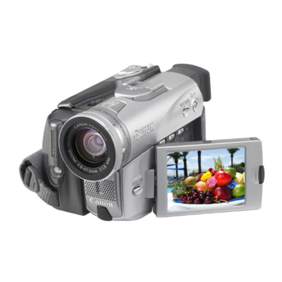 Canon MVX25i Manual De Instrucciones