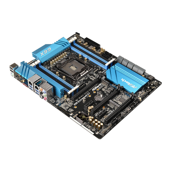 ASROCK X99 Extreme6/3.1 Manual De Instrucciones