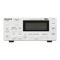 Sony MCC-3000MT Manual Del Usuario