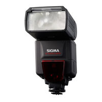 Sigma EF-610 DG SUPER Instrucciones